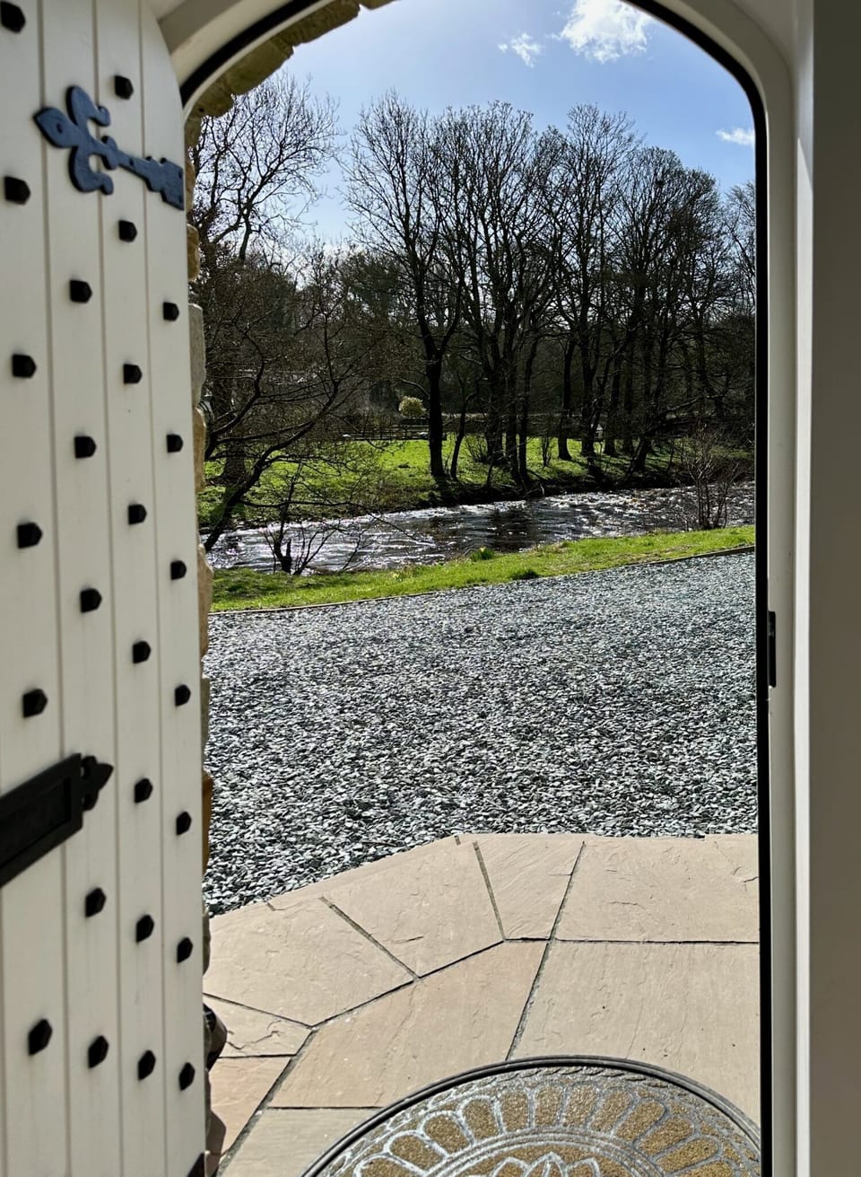 View of River from front door