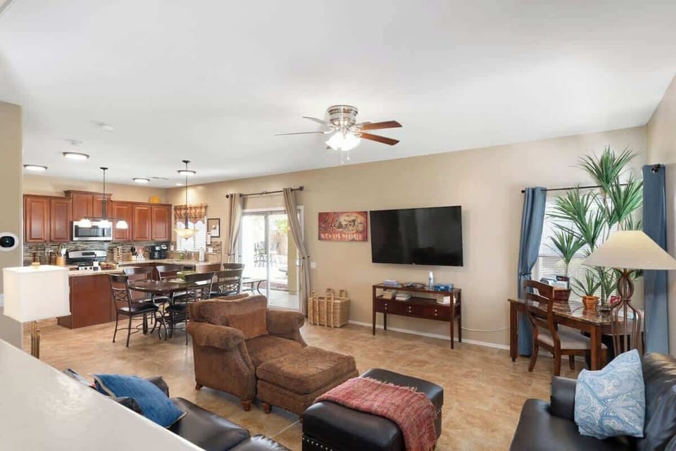 The living room