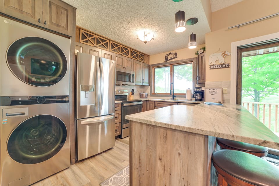 Kitchen | Coffee Maker | Toaster | Dishwasher | Laundry Area