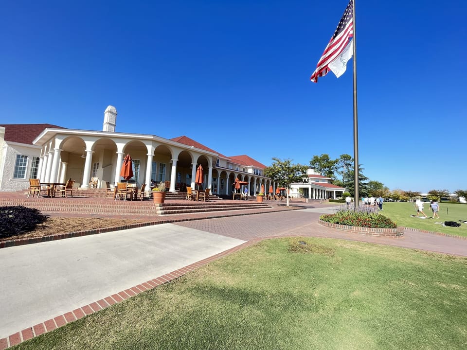 Pinehurst Resort Clubhouse is a 10 minute walk from condo. 