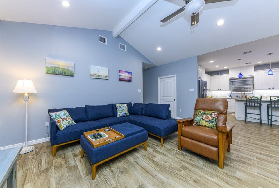 Open Concept Living Room, Kitchen, & Dining Area - Second Floor