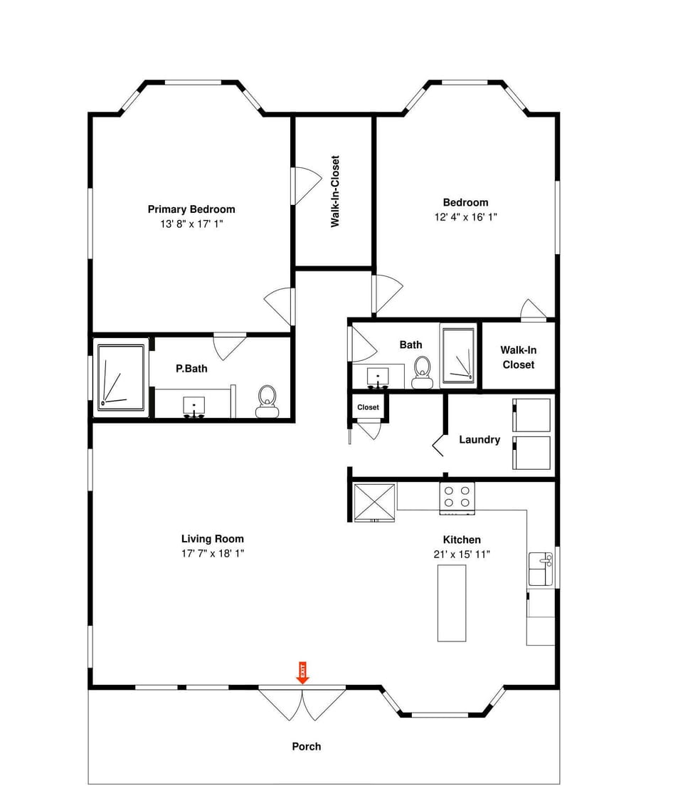 Floor Plan - Second Floor