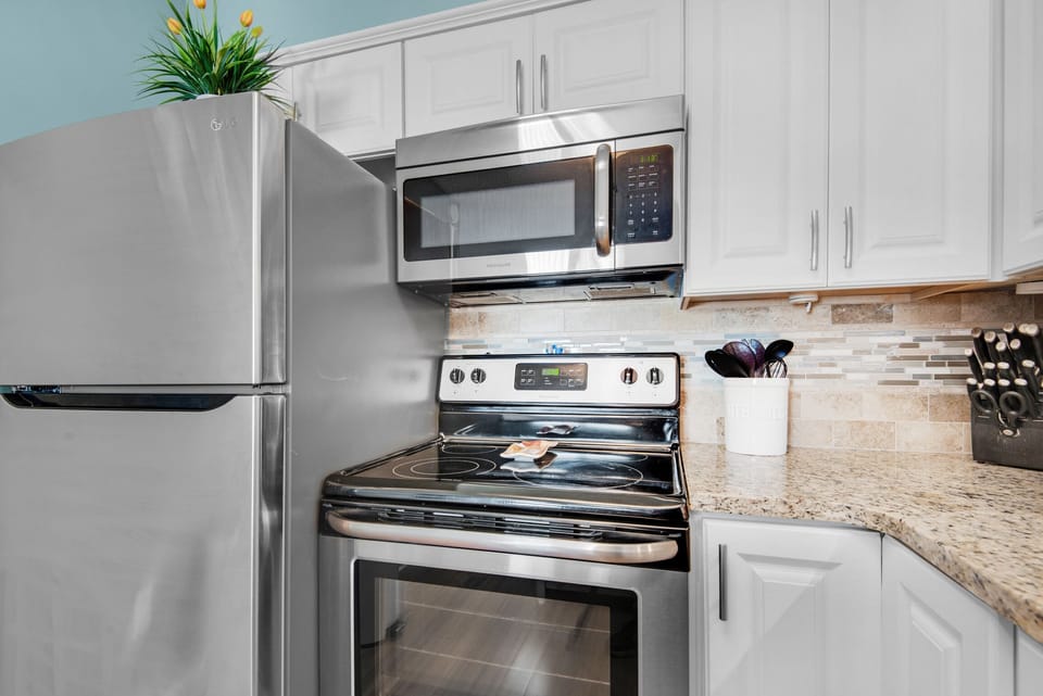 Stainless steel appliances
