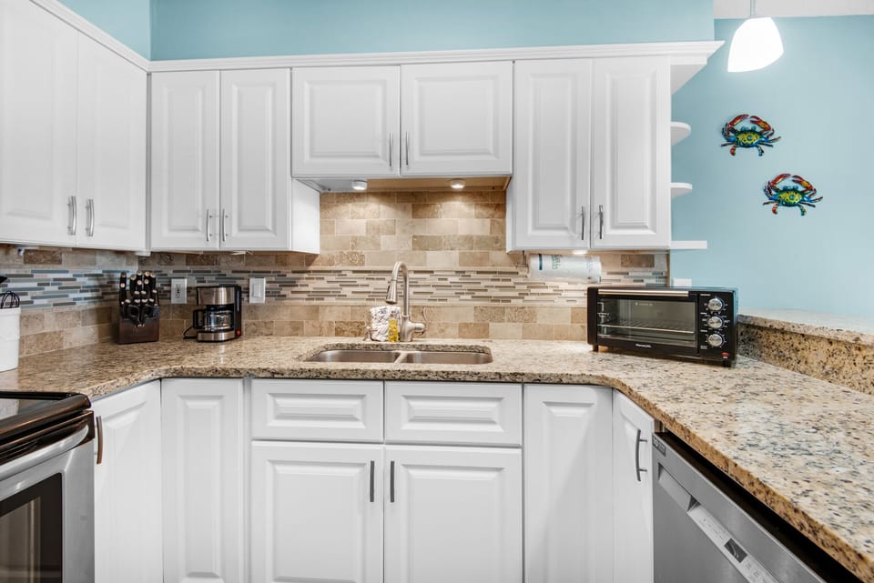 Plenty of counter space