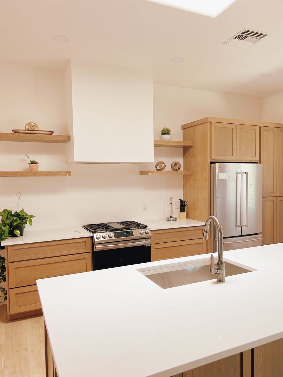 Spacious kitchen