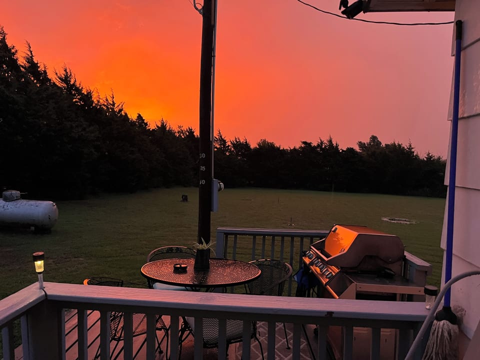 Breathing Sunrise over the Property! The sunsets are just as spectacular🙌🏻