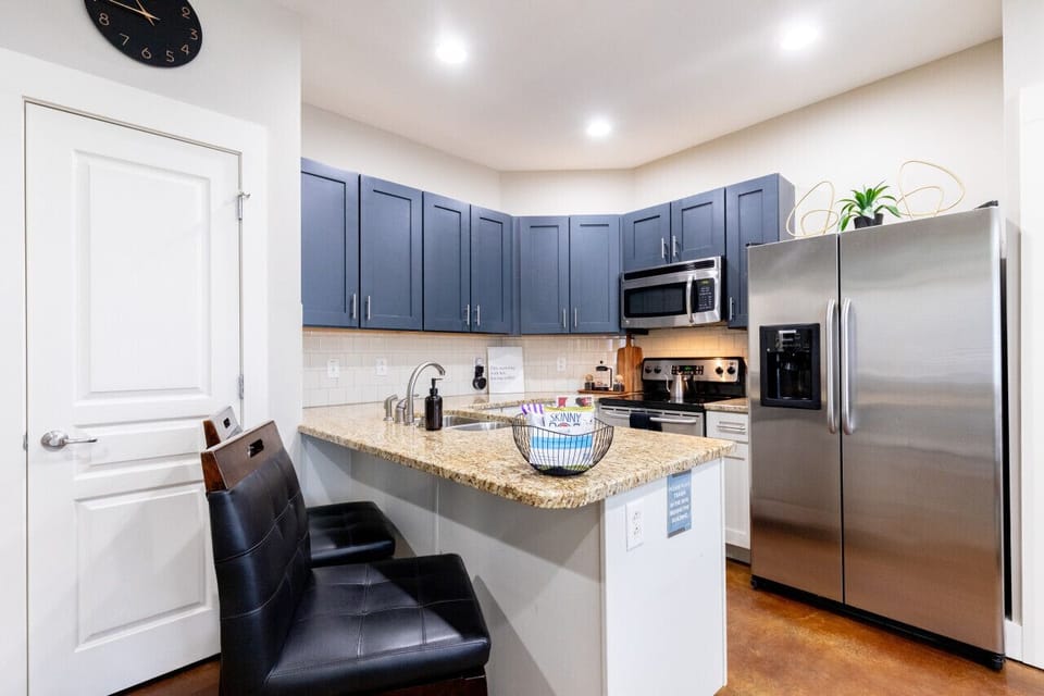 Take a Seat at the Island and Enjoy some food