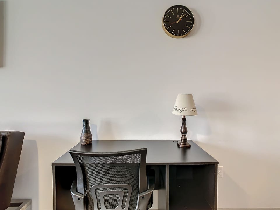 A Cozy Workspace Awaits ️Unleash your creativity in this charming office nook.