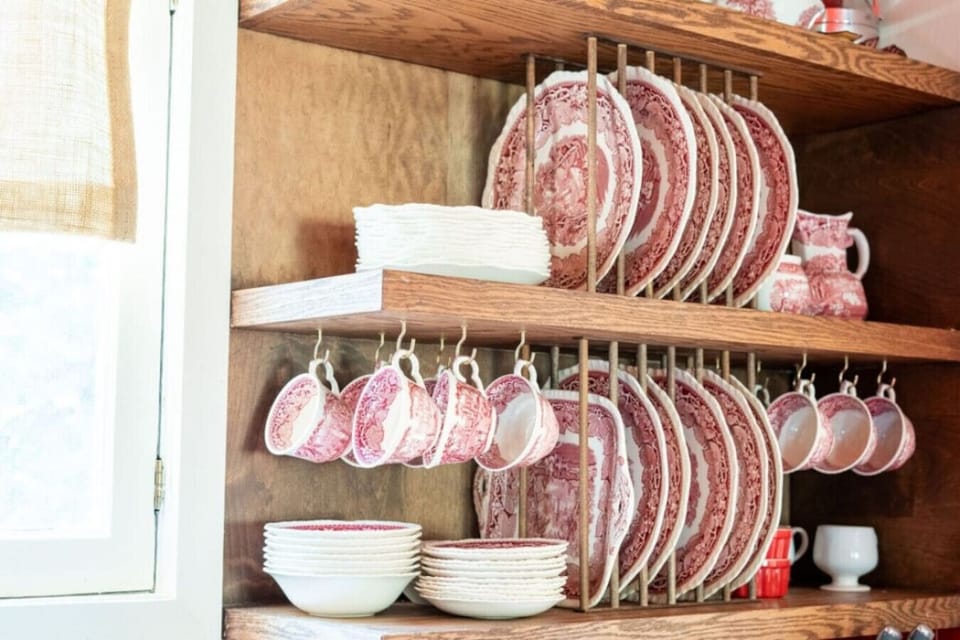 Experience a touch of nostalgia with our collection of vintage dishes