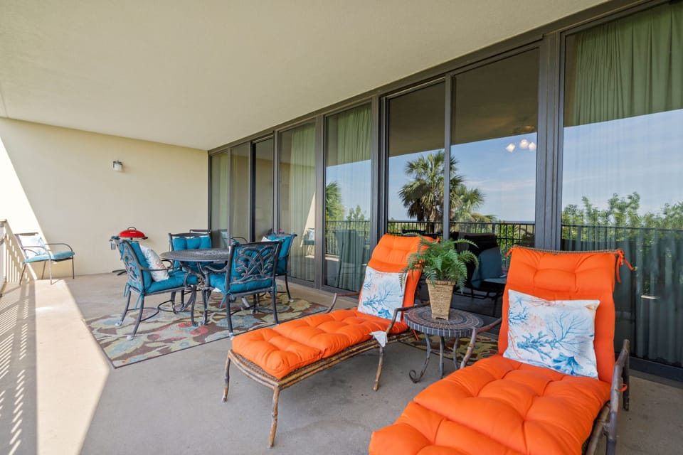 Gulf Front View Patio 