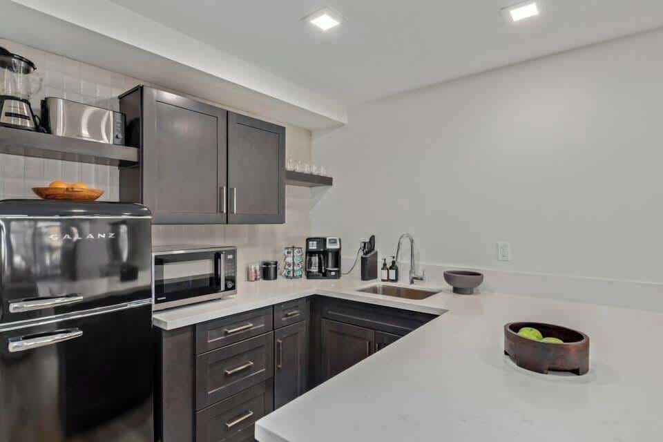 Fully Stocked Kitchenette