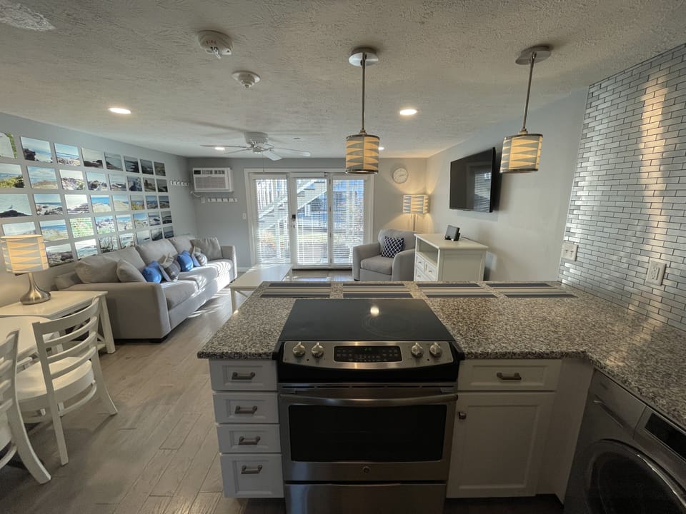 View from full kitchen