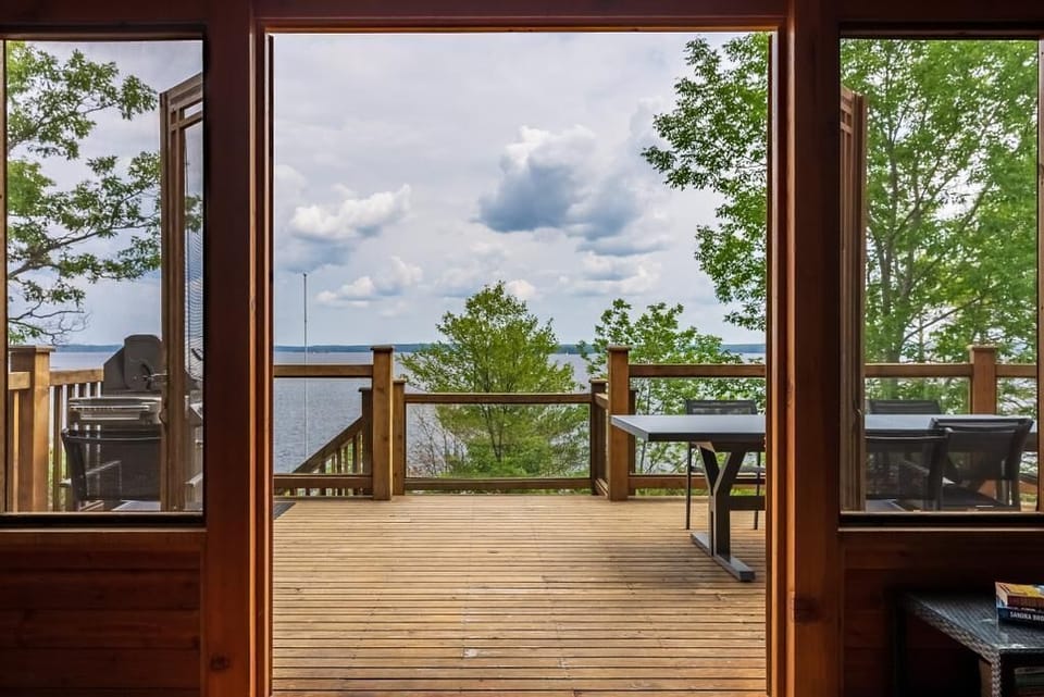 Your View from the Muskoka Room.