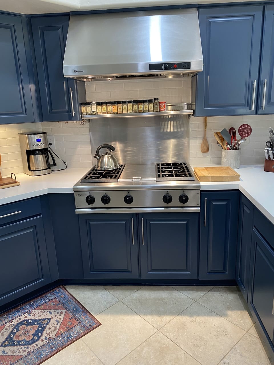 Top of the line appliances.
