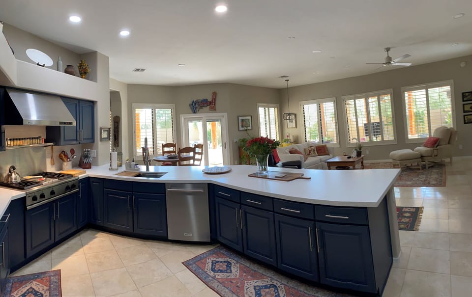 Updated kitchen.