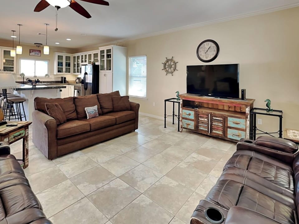 Living Room - Open Layout w/ Kitchen & Dining - Second Floor