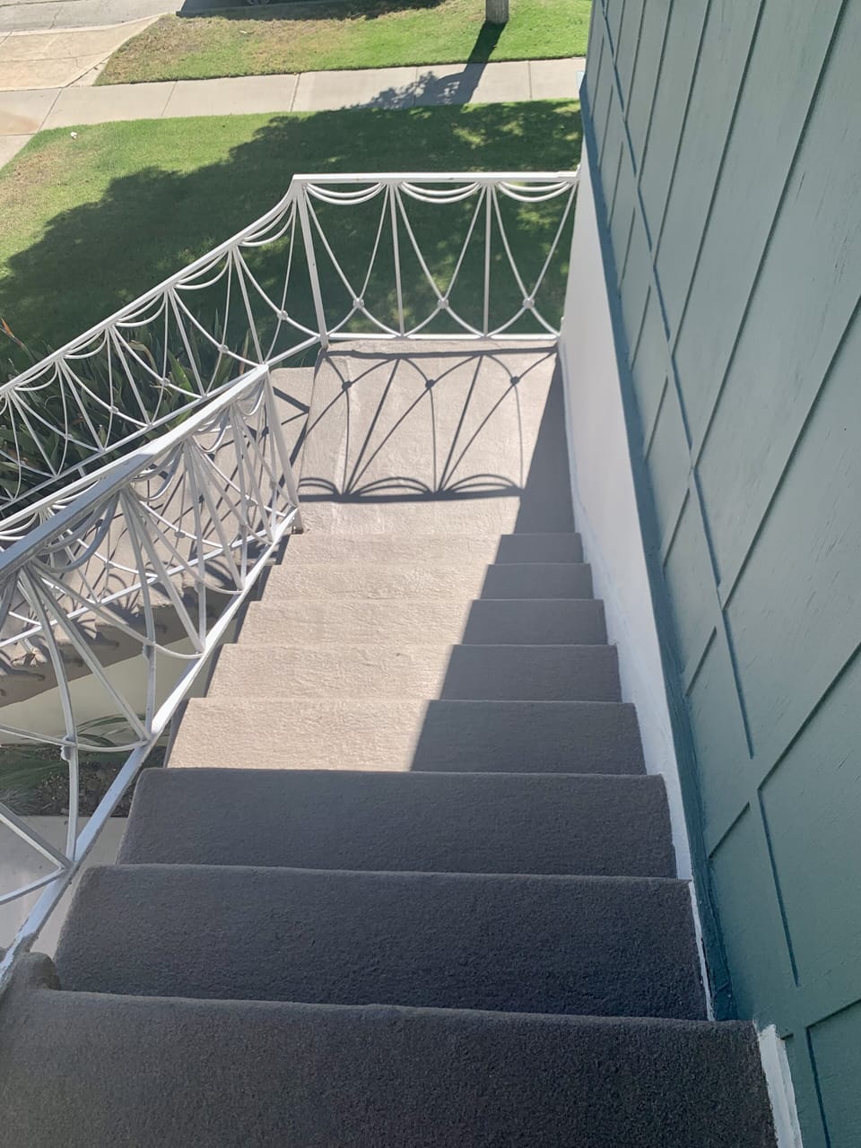 Front staircase.