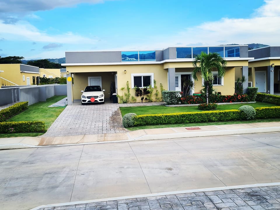Villa front view
