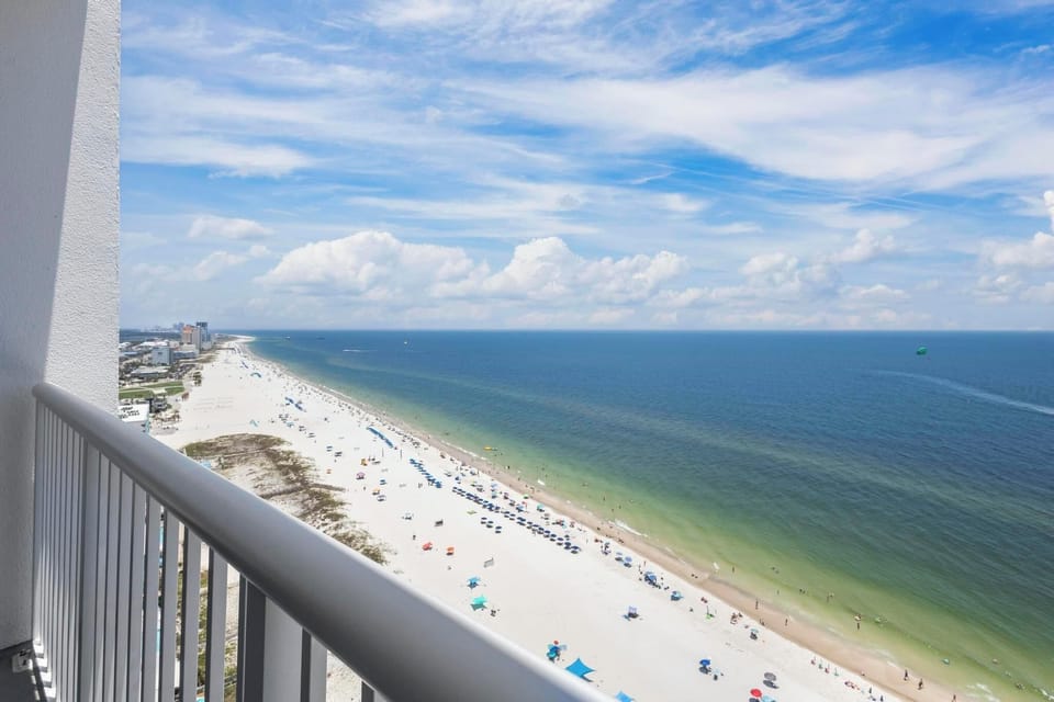 Private balcony view