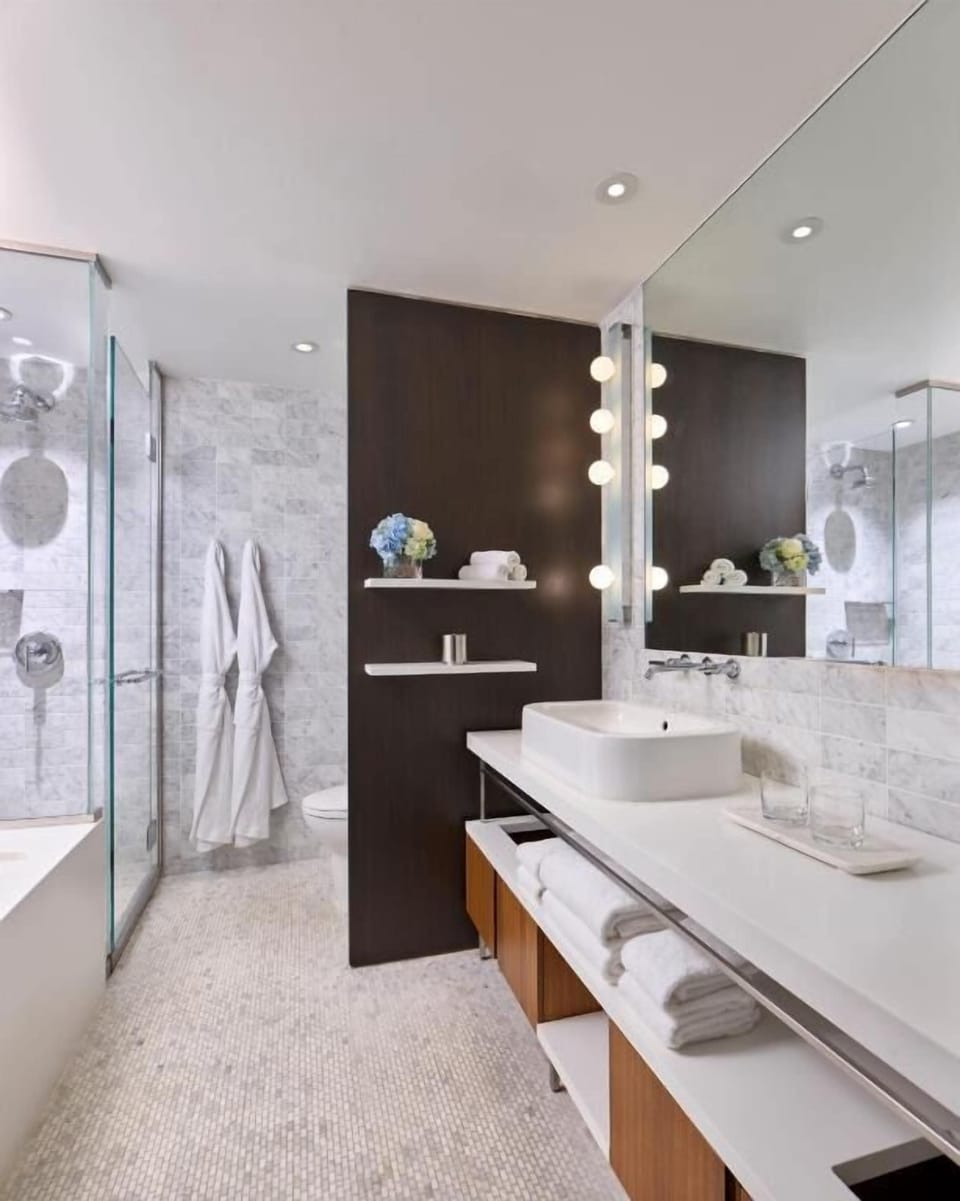 Step into a glass shower and feel instantly renewed.