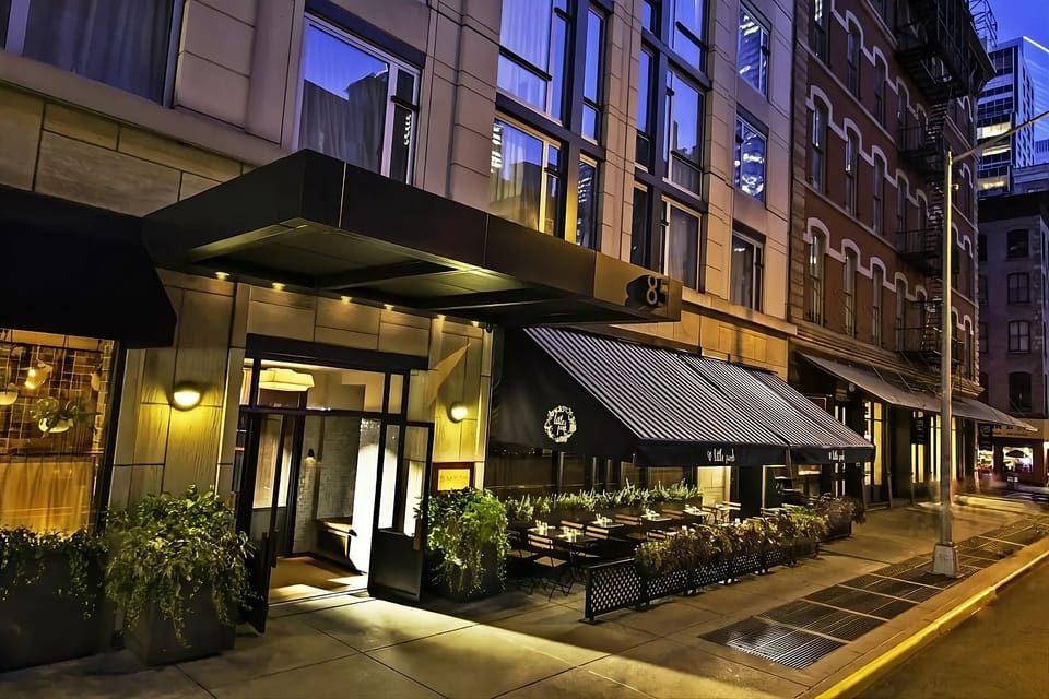 Step under the warm canopy and feel instantly welcomed.