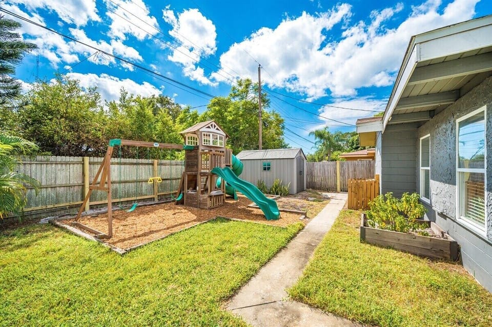 Backyard Playset the kids will love!