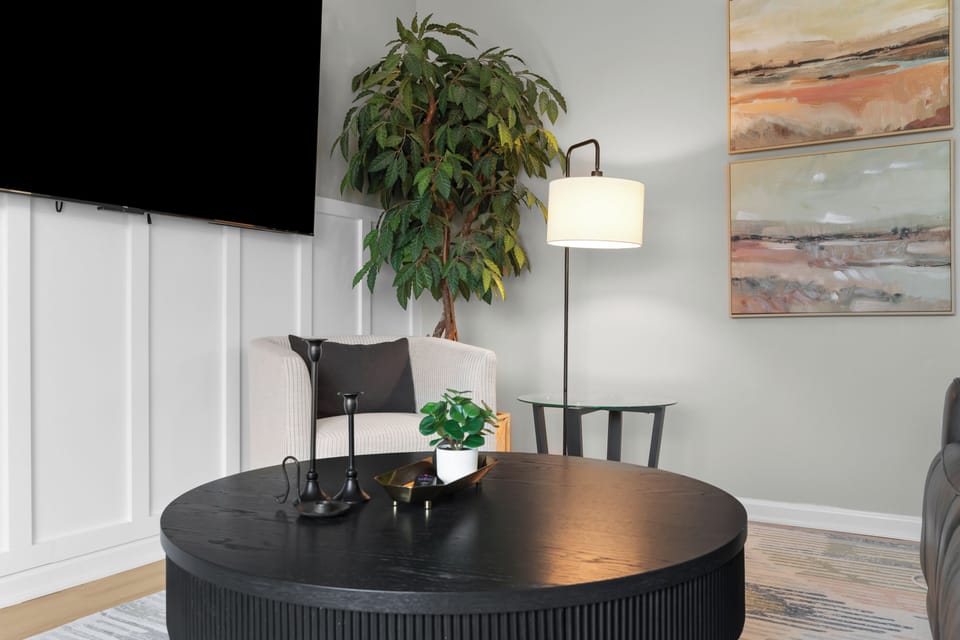 A peaceful spot to sip coffee and recharge.