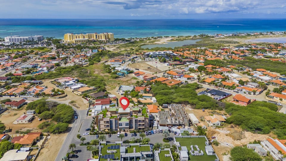 Aracari Residences perfectly located near the coastline, offering stunning ocean views and a vibrant yet peaceful neighborhood setting.