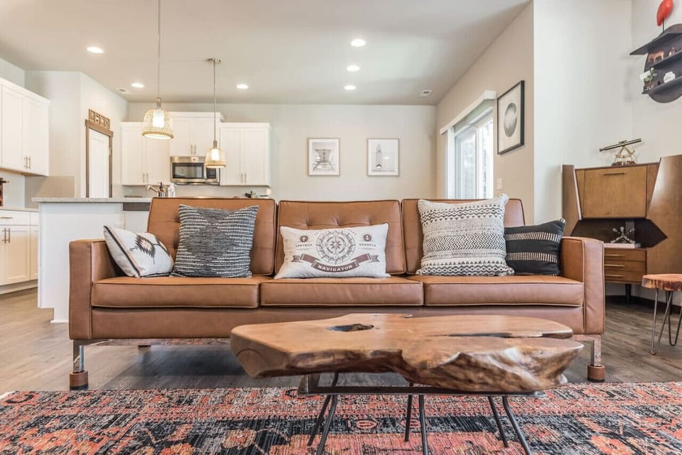 Cozy up on the couch!