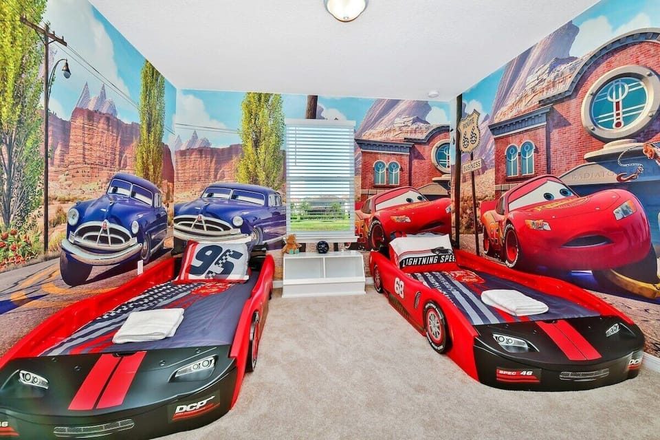 two single beds