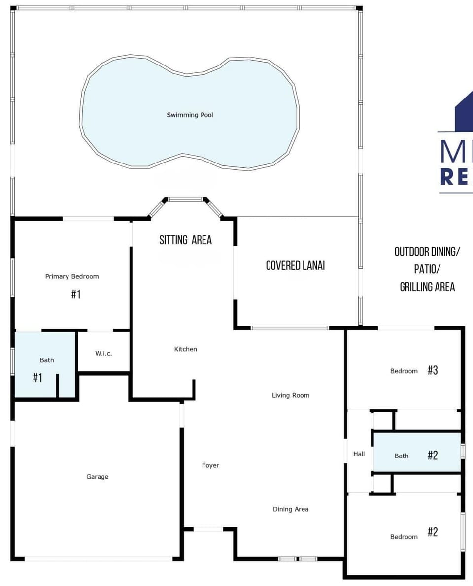 The Floor Plan of Our Home 