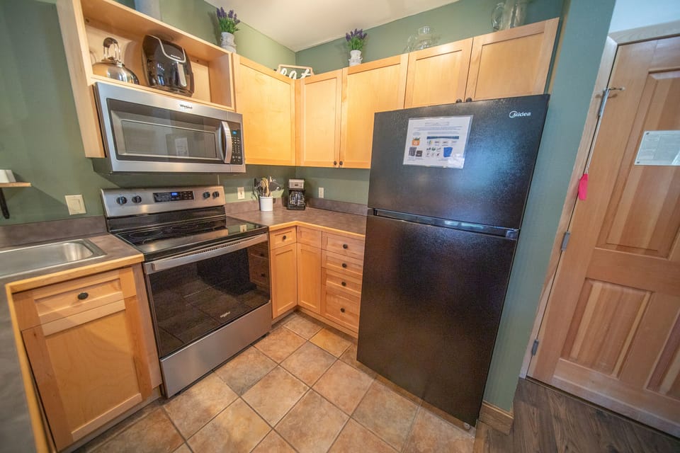 Fully equipped kitchen
