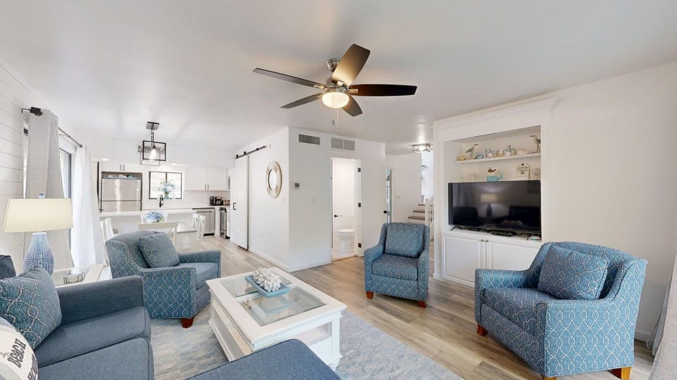 Living Room with HDTV