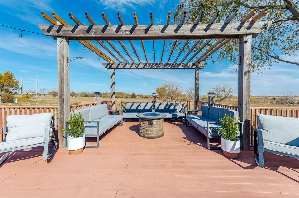 Back Deck - comfortable seats all guests 