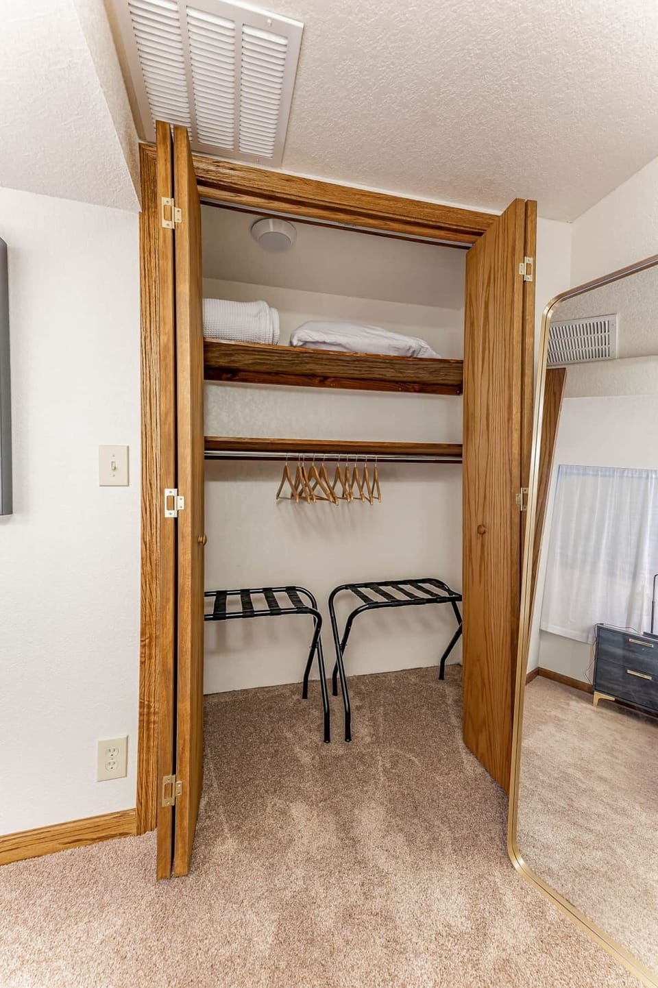 Amenities in every closet