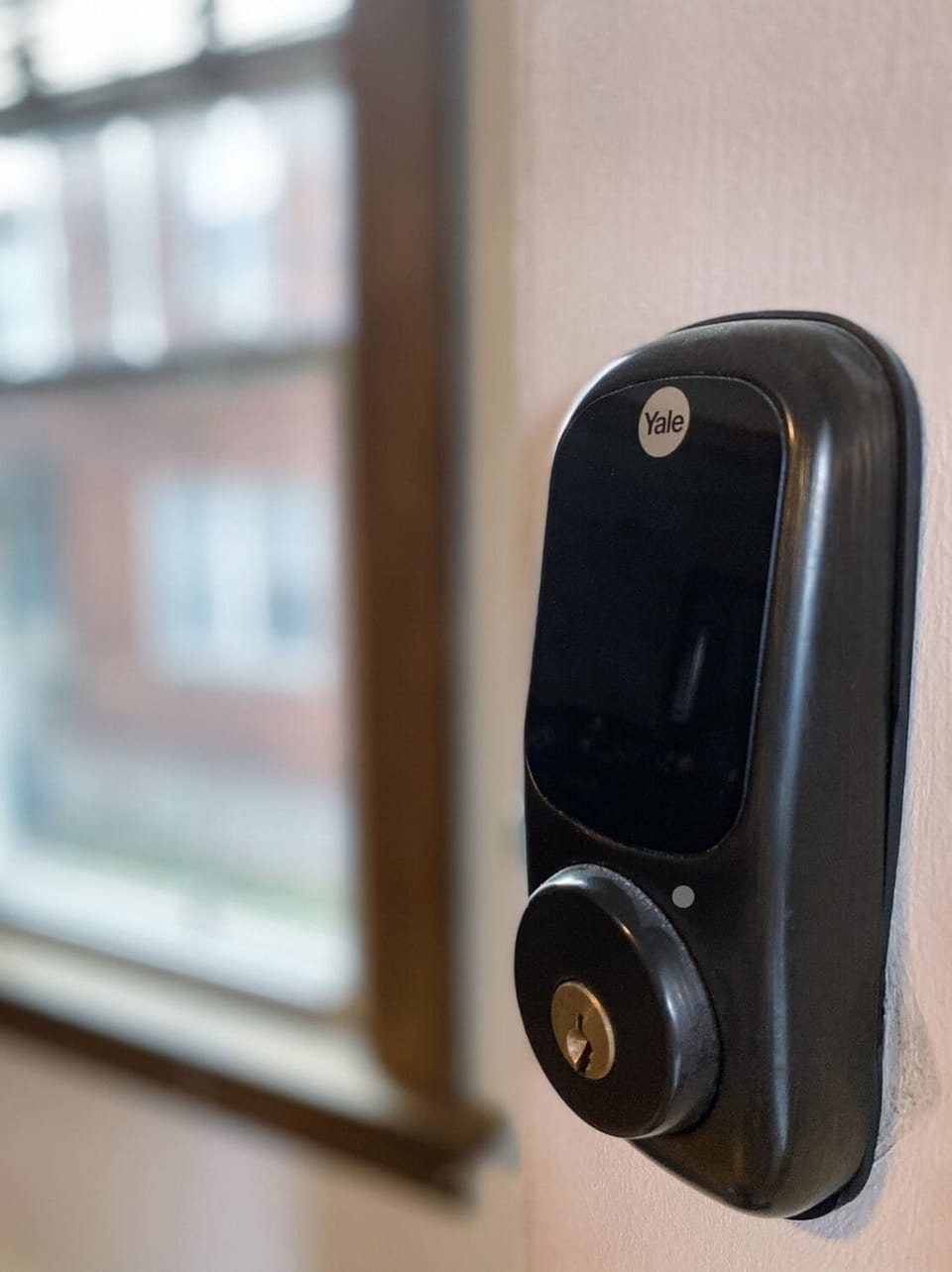 Smart lock to access the home! No need for keys :)