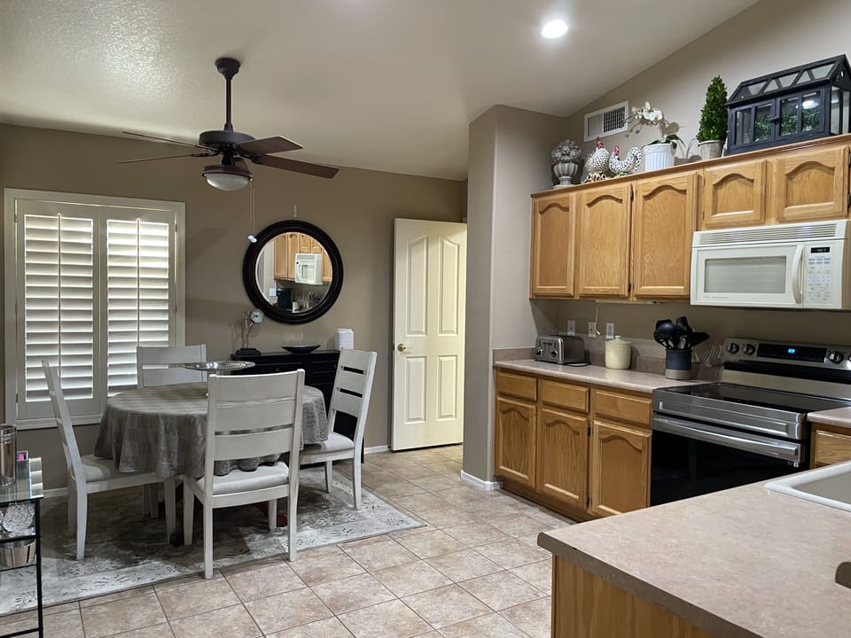 Kitchen view 2