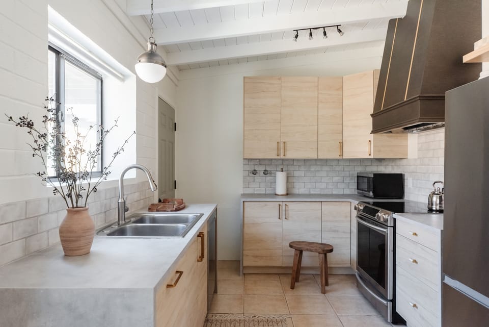 Welcome to The Contemporary! A serene modern retreat nestled in central Tucson.