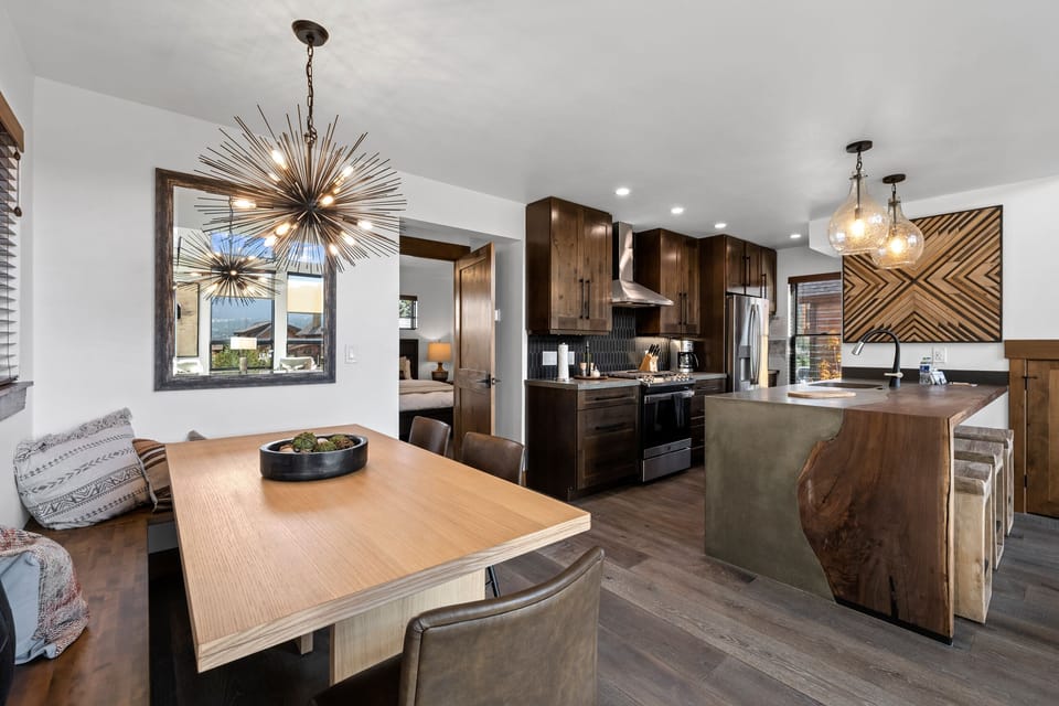 Kitchen and Kitchen Table