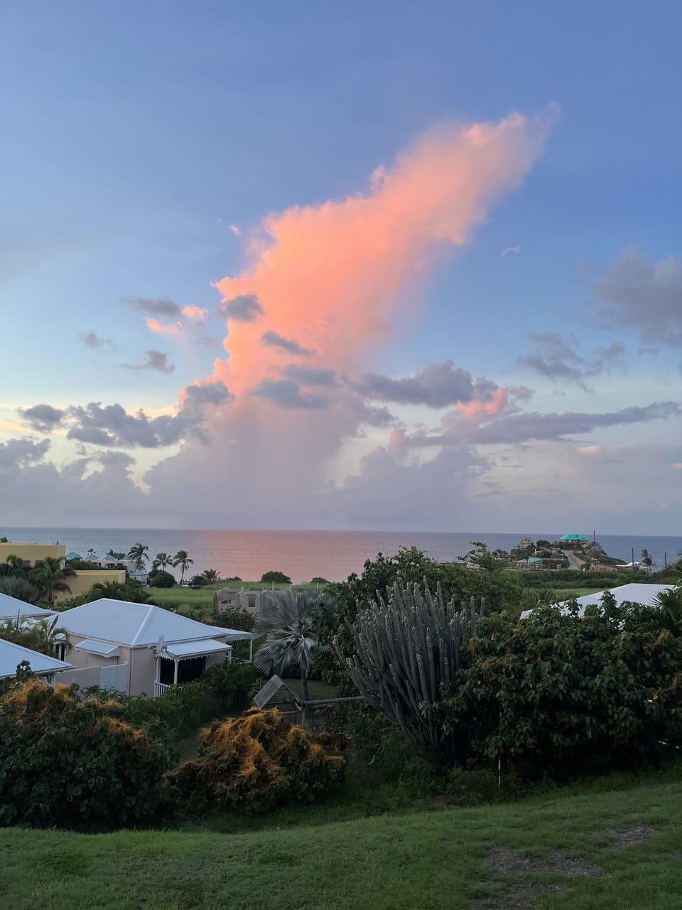 Spectacular sunsets from the back deck
