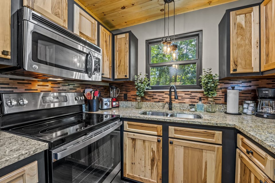 Fully equipped kitchen