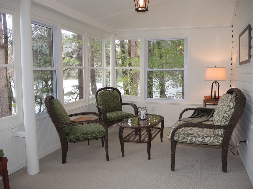 Main level sunroom