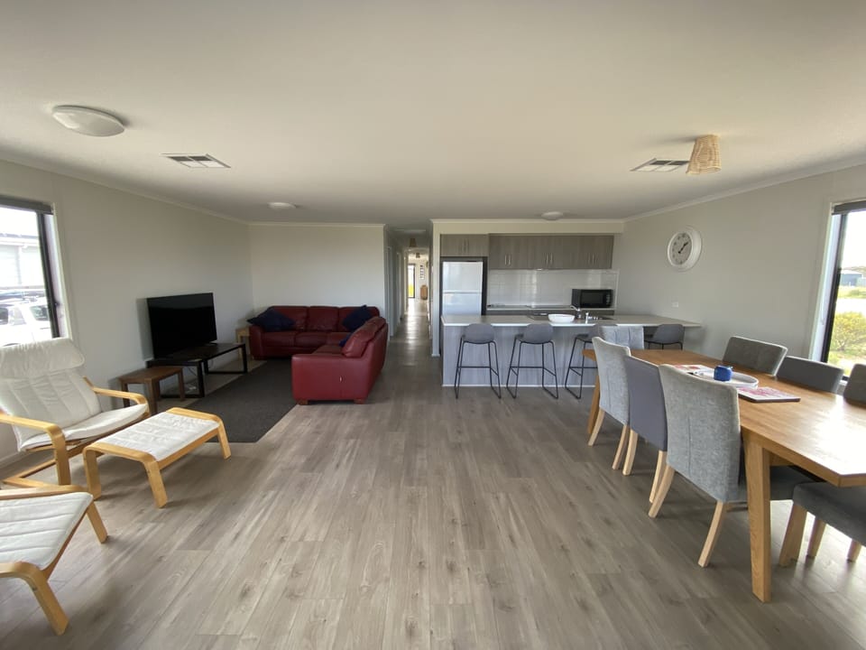 Open plan kitchen, dining, living and sitting