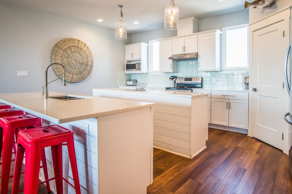 When you have a gourmet kitchen, there are no limits to the meals you can prepare for your vacationing family and friends.