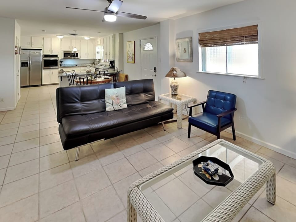Open Concept Living Room, Kitchen, & Dining Area