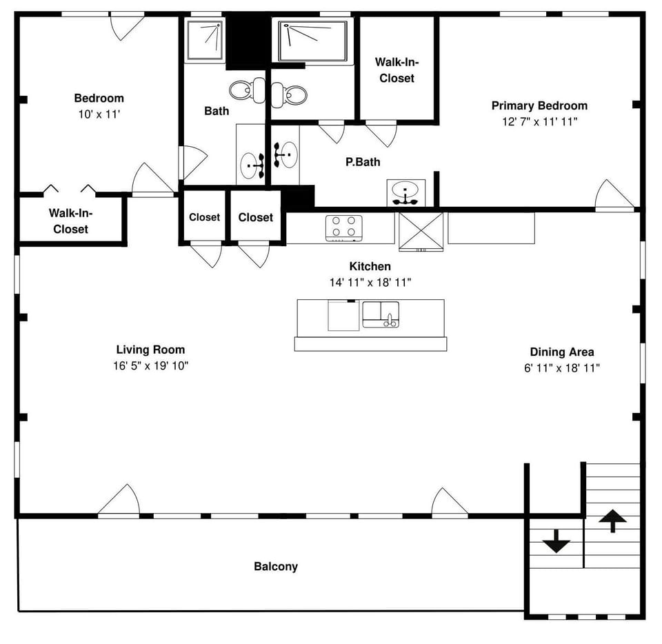 Second Floorplan Layout