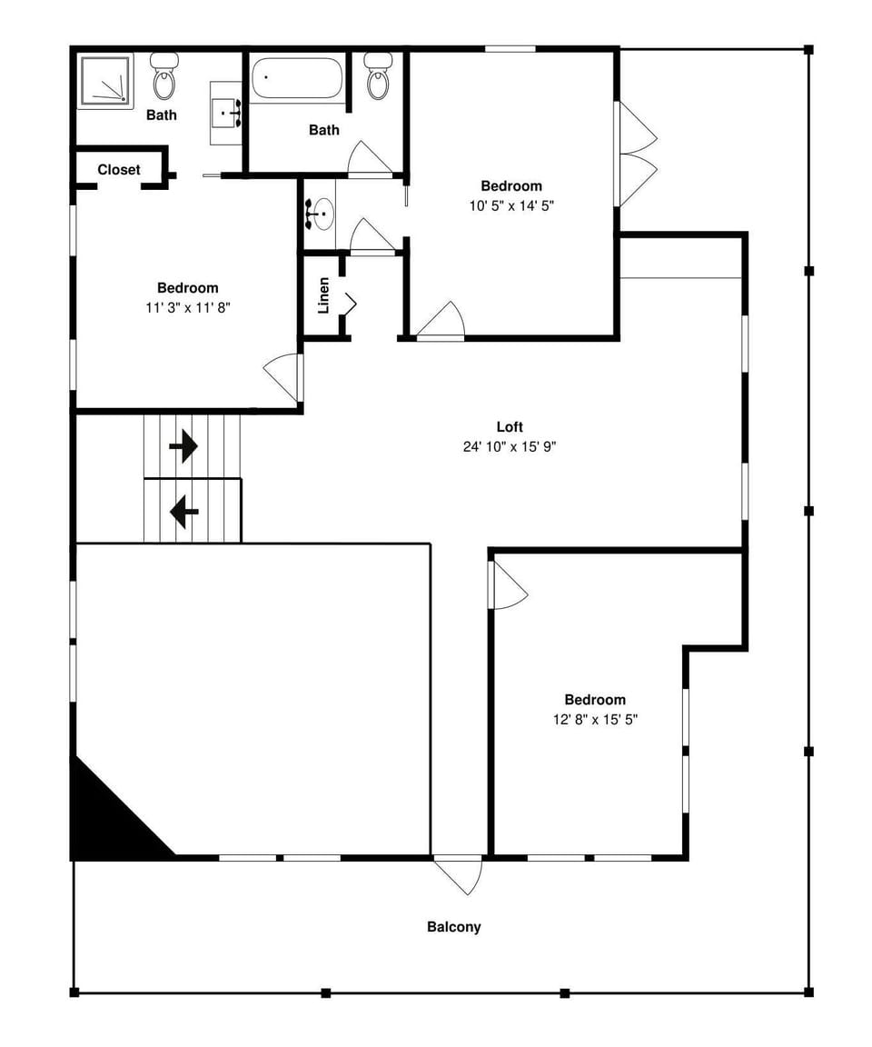Third Floorplan Layout