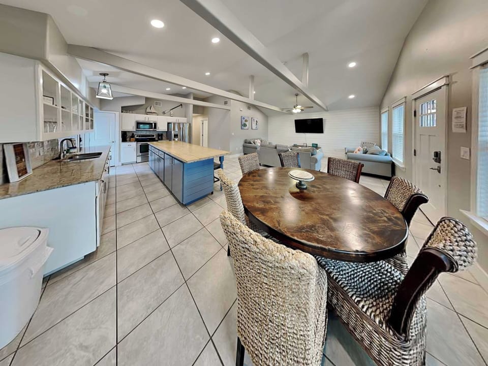 Open Concept Living Room, Kitchen, & Dining Area - First Floor