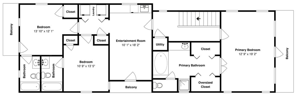 Second Floor Layout