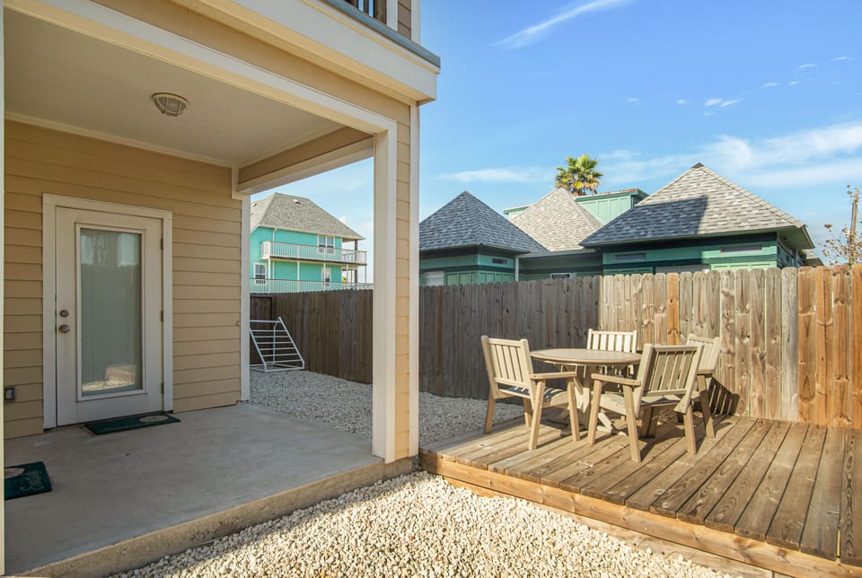 Entertain or relax, this yard offers both!